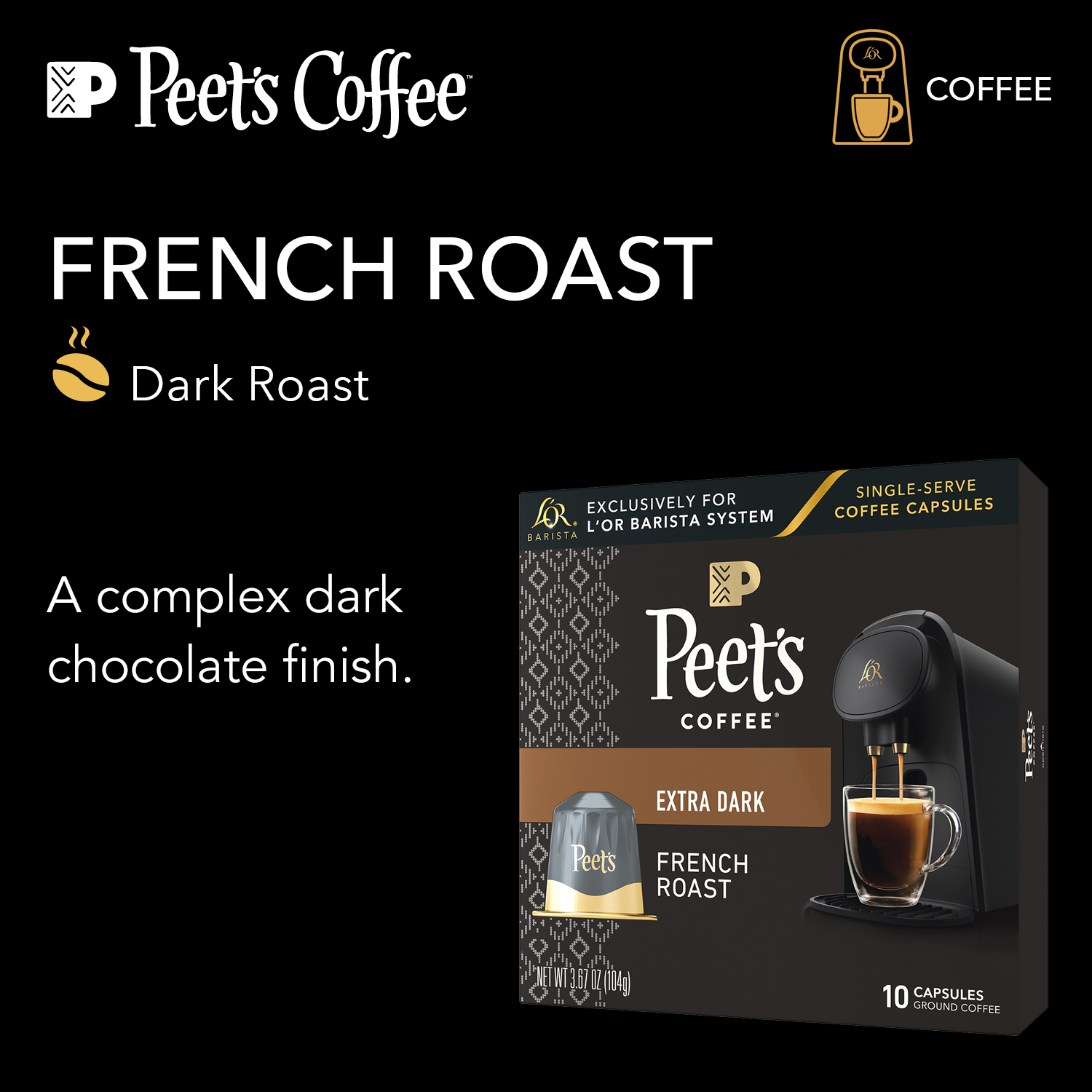 French Roast Coffee Capsules